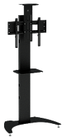 Напольная стойка для ВКС на один монитор TEGAR VCS F12