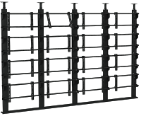 Каркас распорный для видеостены откидного типа TEGAR WMS FC IT 4x4